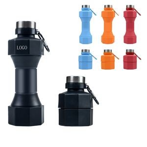 22Oz Silicone Collapsible Water Bottle