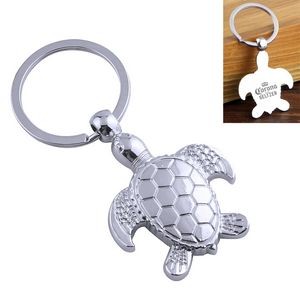 Metal Sea Turtle Key Tag