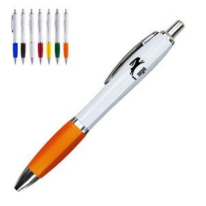 Retractable Ballpoint Pen W/ Grip