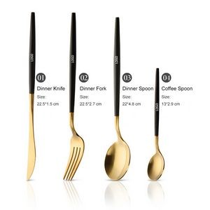 304 Stainless Steel Cutlery 4 Pieces Set