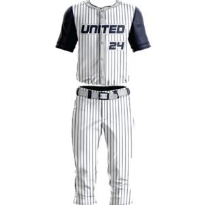 Sublimated 2 Button Baseball Jersey