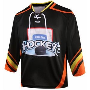 1-Ply Custom Sublimated Reversible Ice Hockey Jersey