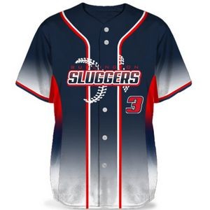 Sublimated Full Button Baseball Jersey