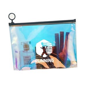 Holographic Rainbow Cosmetic Bag