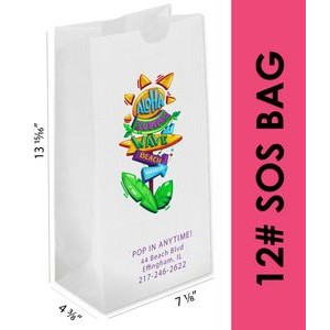 Full Color 12# SOS Bag - Digital Printing