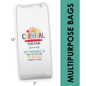 Tall Multipurpose Paper Bag With Full Color Digital Printing