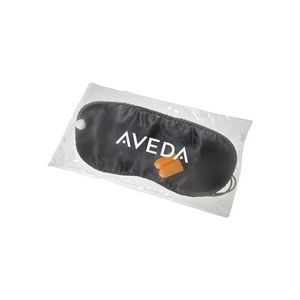 Eyeshade & Earplug Travel Set , sleep kit , eye mask