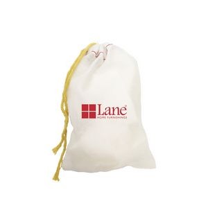 Large Sheer Cloth Drawstring Pouch