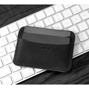 Leather Slim Wallet Low MOQ Fast Ship Add Logo Deboss Name Or Initials