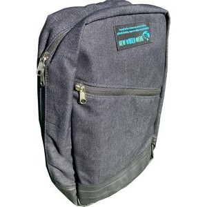 Signature Denim Backpack