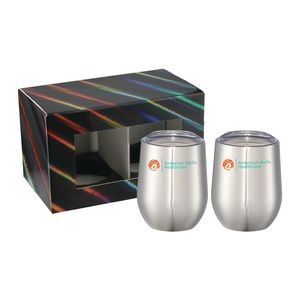 Corzo Cup 12 Oz. 2-in-1 Gift Set