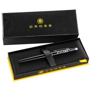 Cross® Century Black Lacquer And Chrome Roller Ball Pen