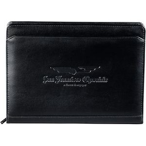 Manchester Zippered Padfolio with FSC® Mix Paper