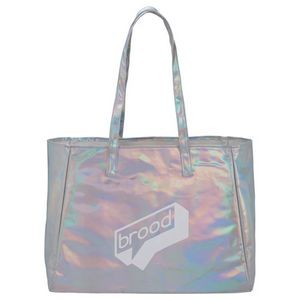 Holographic Shopper Tote Bag