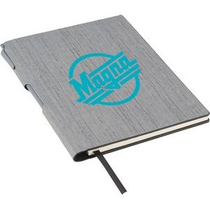 6" x 8.5" FSC® Mix Bari Notebook with Pen