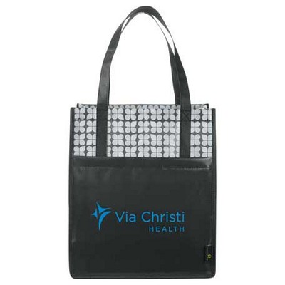 Big Grocery Laminated Non-Woven Tote Bag