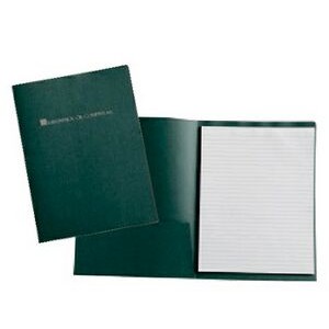 Paper Notepad Folder Portfolio w/ Ruled Pad (9" x 6" Sheet)