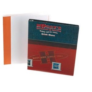 Recycled Paper Binder w/ 1" Capacity (11" x 8-1/2" Sheet Size)