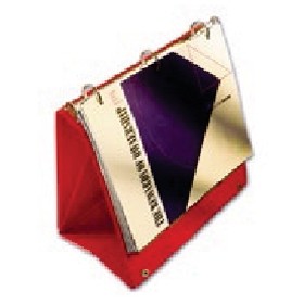 Platform Easel Vinyl Binder w/ 1-1/2" Capacity (11" x 8-1/2" Sheet Size)