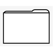 Letter Size Poly File Folder (11" x 8-1/2" Sheet Size)