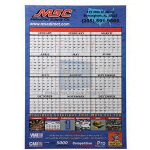 Single Sheet Wall Calendar