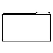 Legal Size Poly File Folder (14" x 8-1/2" Sheet Size)