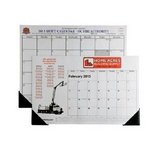 Full Size Desk Calendar w/ Vinyl Corners
