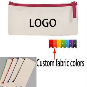 Canvas Pencil Case Stationery Pouch