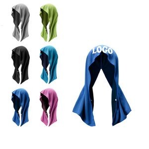 Hoodie Cooling Towel for Neck Face