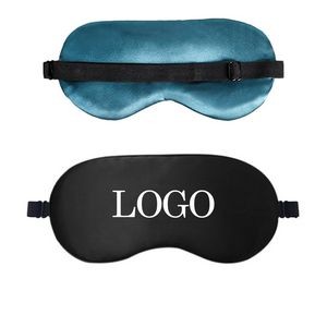 Silk Sleep Eye Mask Blindfold With Adjustable Strap