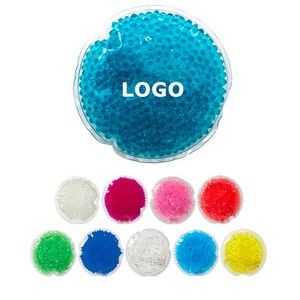 Small Circle Gel Bead Hot/Cold Pack