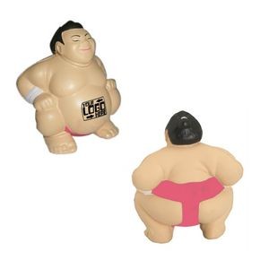 Squatting Sumo Wrestler Stress Reliever