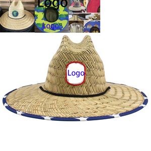 Natural Lifeguard Straw Hats