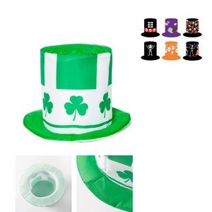 Green Lucky Irish Topper Hat