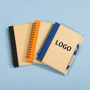 Eco Spiral Notebook w/Pen