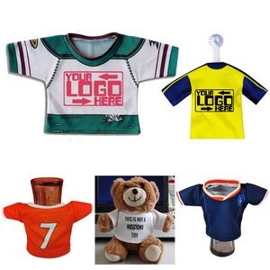 Mini Full Color Imprinted Sports Jerseys / Doll Clothes