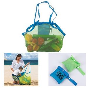 Oxford Fabric Beach Toy Mesh with Storage Pouch