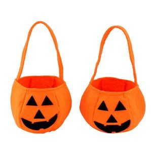 Non-Woven Halloween Pumpkin Gift Candy Bucket