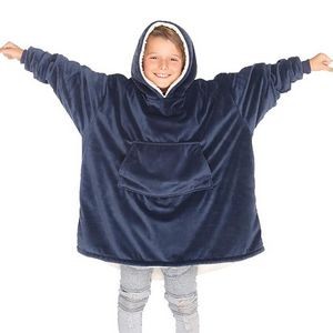 Kids Wearable Oversized Hoodie Sweatshirt Blanket
