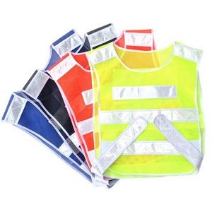 Reflective Safety Mesh Vest With reflective tape
