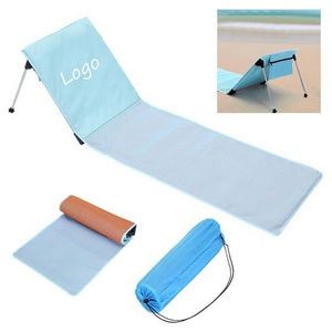 Portable Folding Beach Mat With Carrying Bag