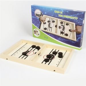 Children's style Fast Sling Puck Game Wooden Foosball