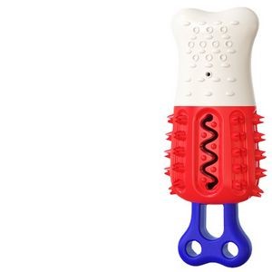 Bone Shape Cool Dog Toothbrush Chew Toy