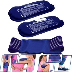 2 Reusable Hot and Cold Ice Packs
