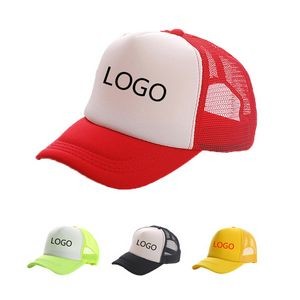 Sublimation Blank Trucker Hats Plain Baseball Mesh Caps