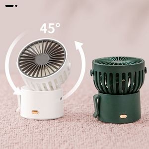 Summer rechargeable rotate fan