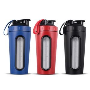 Metal Stainless Steel Protein Shaker Cup