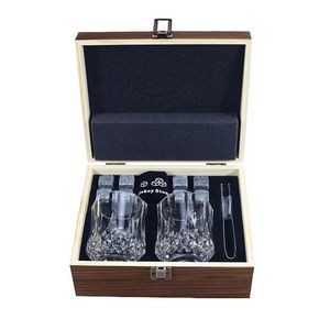 Whiskey Glass and Ice Set