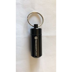 Pill cases keychain Waterproof Aluminium Mini Pill Medicine Box Case Holder Container Capsule Bottle