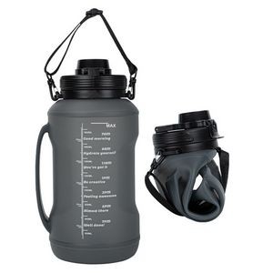 Food Grade Silicone Folding Water Bottle